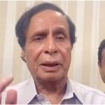 pti president chaudhry parvez elahi records a message for pti supporters during court appearance in june 2023 photo screengrab file